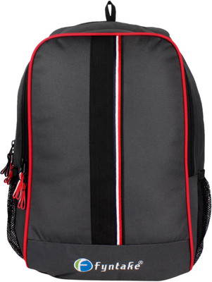 

Fyntake C-BAG 25 L Backpack(Grey), Grey with red patti