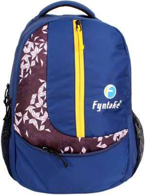 

Fyntake Fyntake backpack H-BAG 25 L Backpack(Blue), Navy blue with purple combination