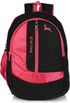 

Bag-Age Zuma 30 L Large Backpack(Pink), Black;pink