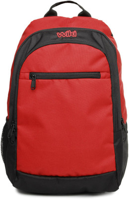

Wiki by Wildcraft Genesis Red 20 L Large Backpack(Red, Black)