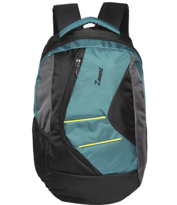 

Zwart VEZIK 20 L Medium Backpack(Black, Green), Dark green