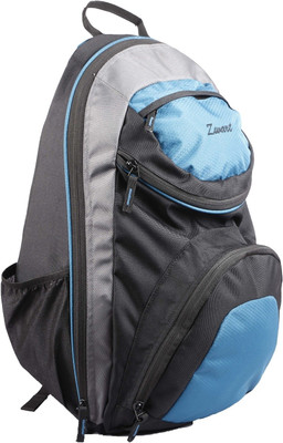 

Zwart 214111 25 L Free Size Laptop Backpack(Black, Blue)