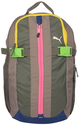 

Puma Apex 10 L Large Backpack(Grey, Yellow, Pink)