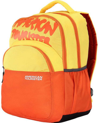 

American Tourister AMT 2016 - Casper Backpack(Yellow, Orange)
