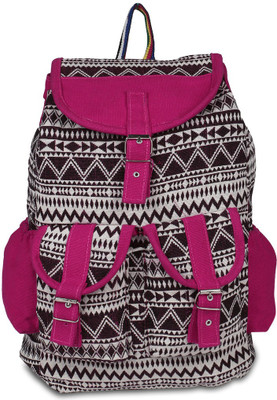 

Mipemine Printed 12 L Backpack(Pink)
