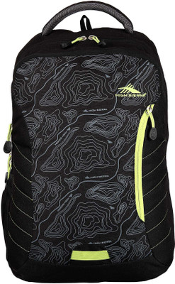 

High Sierra Shark Laptop Backpack(Black, Green)