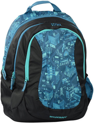 

Wiki by Wildcraft wiki city 4 blue 22 L Backpack(Blue)