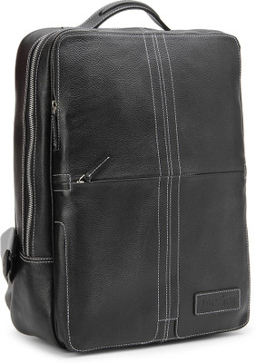 

Tortoise Leather 20 L Backpack(Black)