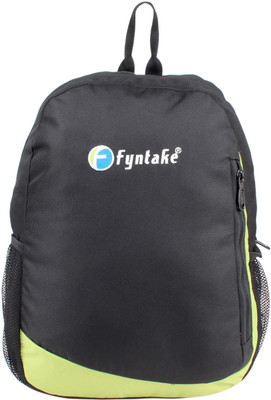 

Fyntake Fyntake ERAM1211 S-BAG 25 L Backpack(Black), Black & parrot green