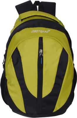 

JustGear JG_710_Black_PGreen 25 L Backpack(Black, Green), Black;parrot green