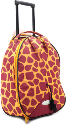 

Samsonite Giraffe 20.5 L Trolley Backpack(Black), Maroon and yellow