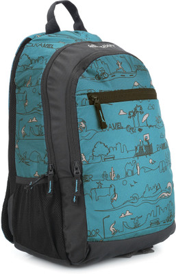 

Wildcraft Ski LD Backpack(Black, Blue)