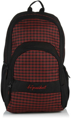 

President Earnest 40 L Medium Backpack(Red, Black)