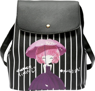 

Hawai Fashionable Black 183 13.5 L Backpack(Multicolor)