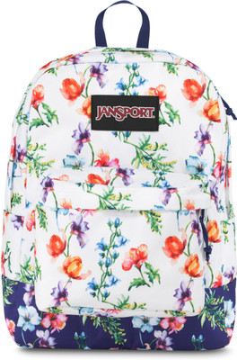 

JanSport Black Label Superbreak 25 L Backpack(Multicolor), Multi white mountain meadow