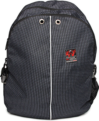 

Kook N Keech Premium 2.5 L Backpack(Black), Black/navy