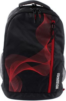 

American Tourister Code Backpack(Red, Black), Black;red