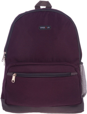 

Bags R Us Economy 18 L Backpack(Purple), Wine / grey