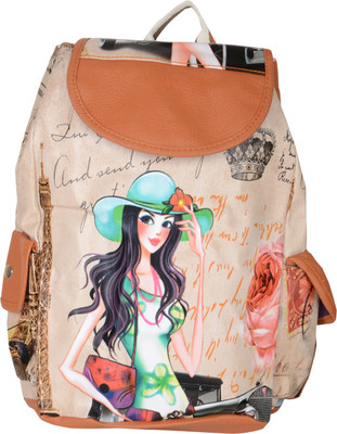 

Violet Digital Print Backpack / Violet Spacious Handbag 2.5 L Backpack(Multicolor)