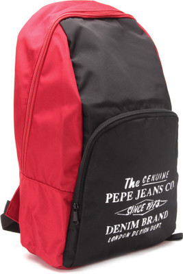 

Pepe Jeans Derwino Backpack(Black, Maroon), Light grey