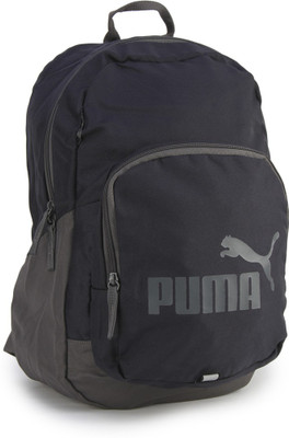 

Puma Backpack(Grey, Blue), New navy