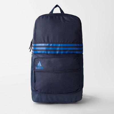 

ADIDAS ASBP BP L Backpack(Grey, Orange), Collegeiate navy
