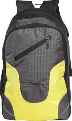 

Zwart UDIVO 20 L Medium Laptop Backpack(Grey, Yellow), Grey and yellow
