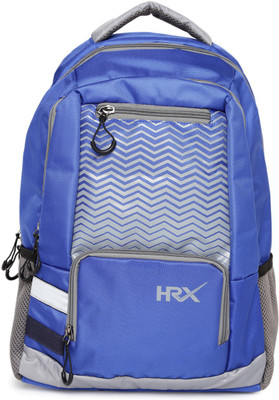 

HRX by Hrithik Roshan Premium 2.2 L Backpack(Blue, Grey)