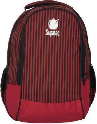 

Supasac Stripes 30 L Backpack(Red)