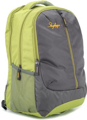 

Skybags Beetle 04 Laptop Backpack(Green, Grey)