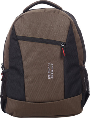 

Germany Tourister GT01_A 25 L Backpack(Brown, Black), Grey with black