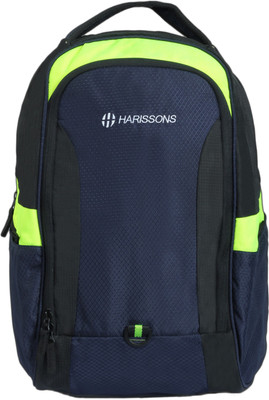 

Harissons Neon 33 L Free Size Laptop Backpack(Blue, Green), Multicolor