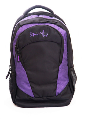 

Squirrel adventure 5 L Backpack(Purple), Black mix purble