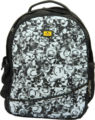 

Liviya SB812LV 29 L Large Backpack(Black), Black;white