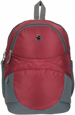 Clubb 10L School 10 L Backpack(Multicolor), Maroon & grey