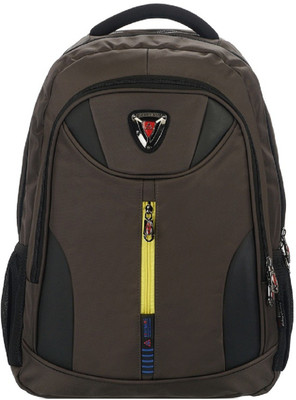 

Biaowang school 20 L Backpack(Khaki), Plain
