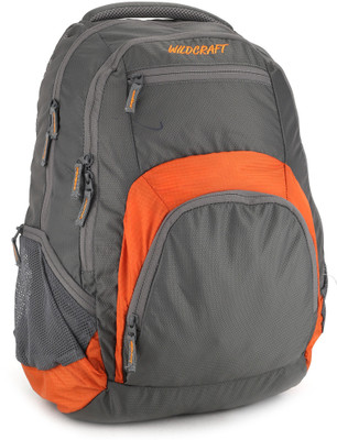 

Wildcraft Hopper orange 30 L Laptop Backpack(Orange), Grey;orange