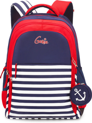 

Genie Nautical 25 L Backpack(Multicolor), Blue