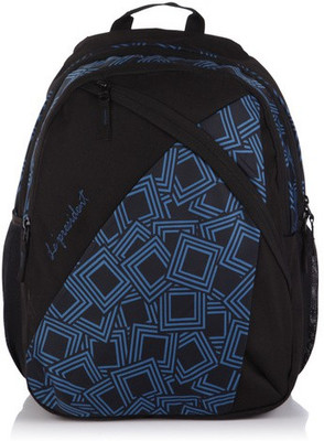 

President Shell 40 L Medium Backpack(Blue, Black)