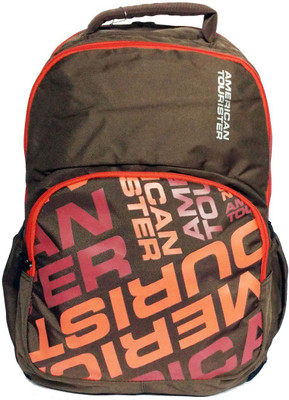 

American Tourister Code 01 15 L Backpack(Brown), Code01-brown