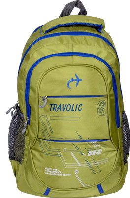 

Travolic TR-RAINBOW-GR 32 L Backpack(Green)