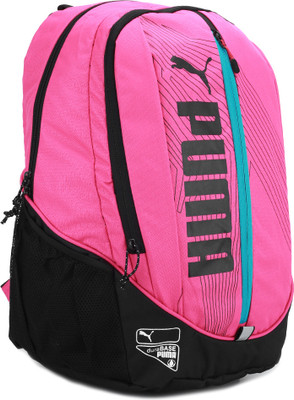 

Puma Deck Backpack(Pink, Black), Pink and black