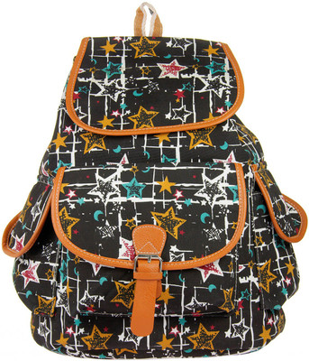 

JG Shoppe JGBPMD36 10 L Backpack(Multicolor), Black