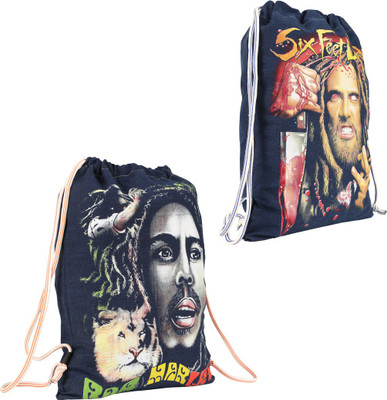 

Nl Bags bobmarley_sixfeet-08 Backpack(Multicolor, 10 L)