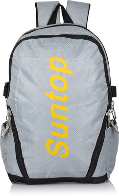 

Suntop A22 21 L Backpack(Multicolor), Grey & black