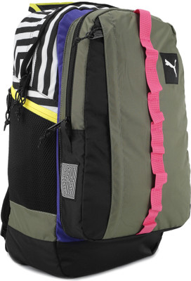 

Puma PY Fresh Backpack(Multicolor), Burnt olive and black