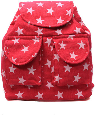 

Pochette Girls & Women Pink 10 L Backpack(Pink)