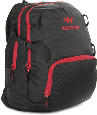 

Wildcraft Pradis 32 L Backpack(Black, Red)