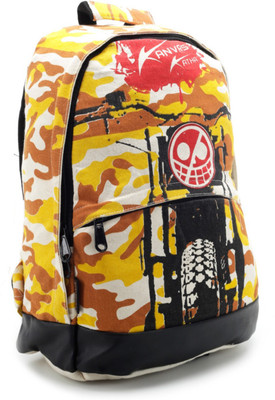

Kanvas Katha KKMBK002E 5 L Laptop Backpack(Multicolor), Ecru