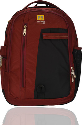 

FB Fashion SB-712 36 L Backpack(Black, Red), Black and red